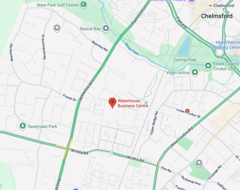 google map showing location of c21 services